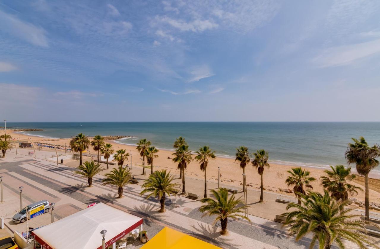Atlantico View - Beach Front - Quarteira Kültér fotó