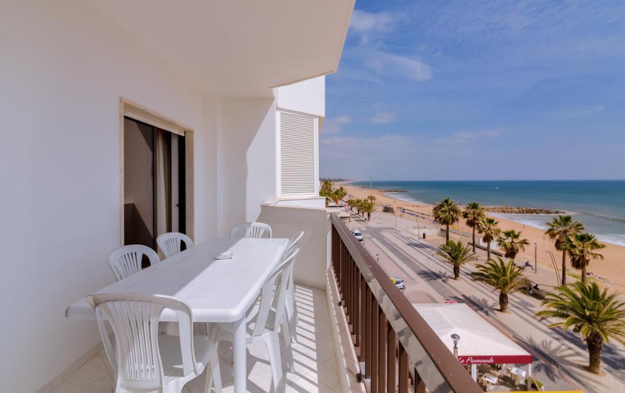 Atlantico View - Beach Front - Quarteira Kültér fotó